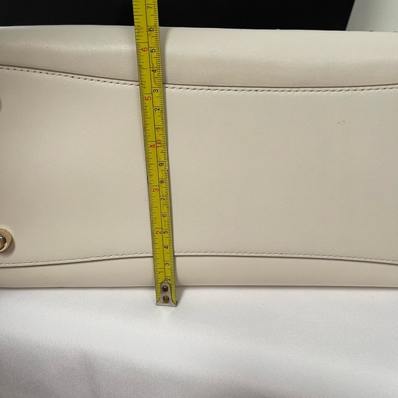 Coach white leather handbag new no tags - Picture 12 of 13